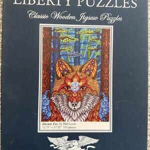 Liberty Puzzles Electric Fox Jigsaw